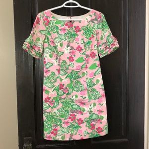 Lilly Pulitzer Jubilee pink shift dress